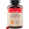 NatureWise Vitamin B Complex for Women and Men – with Folic Acid Biotin B1 B2 B3 B6 B12 – Support Cellular Energy & Mental Clarity – Gluten & Dairy Free, Non-GMO – 60 Softgels[2-Month Supply](360 Count (Pack of 1))
