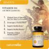 NatureWise Vitamin D3 5000IU (125mg) 360 Count + Vitamin C 1000mg Capsules 120 Count – Bundle for Daily Immune & Heart Health – Gluten Free, Non-GMO, Halal Gelatin