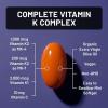 NatureWise Super K Complex – Vitamin K2 + K1 + C – Vegan K2 Vitamin Supplement for Heart + Bone Health Support – Non-GMO, Gluten Free, USA Manufactured – 90 Softgels[90 Day Supply]