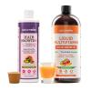 NatureWise Grow Back Bundle – Hair Growth Plus & Liquid Multivitamin + Hair Growth – Sugar Free Hair Growth Supplements – Non-GMO – No Artificial Colors or Flavors – For Men & Women – USA Manufactured