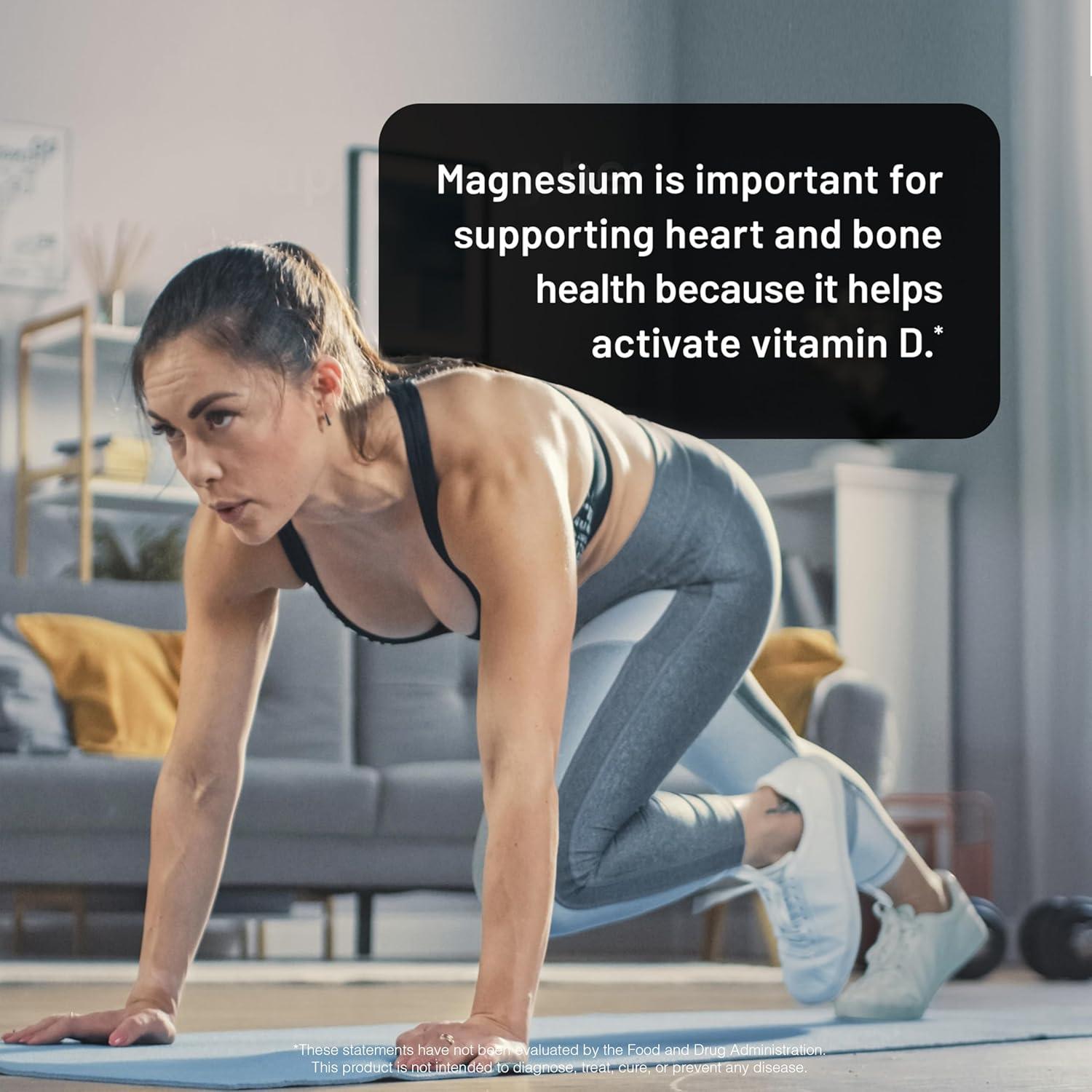 image:imageNatureWise Magnesium Glycinate 400 mg High Absorption Chelated Magnesium Glycinate for Sleep Relaxation Muscle amp Bones Gentle on Stomach Vegan NonGMO 90 Capsules90Day SupplyUnflavored